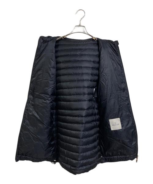 MONCLER（モンクレール）MONCLER (モンクレール) AURE ダウンコート　　オウルダウンコート　ライトダウンコート ネイビー サイズ:1の古着・服飾アイテム