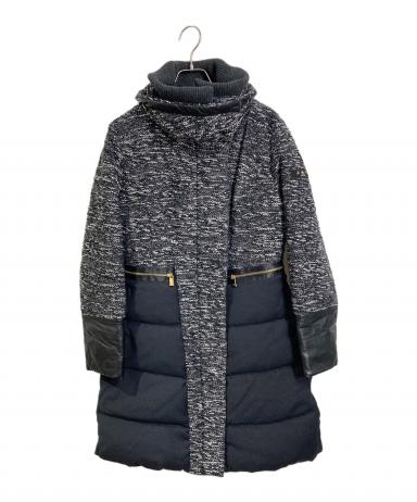 中古・古着通販】TATRAS (タトラス) ツイード 切替 ダウン 中古・古着通販】TATRAS (タトラス) ツイード 切替 ダウン