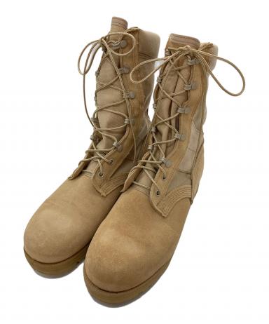 最終値下げ80s USMilitary　コンバットブーツ 新品 80s USA製 実物 米軍 スチールトゥ コンバットブーツ 黒 10.5W