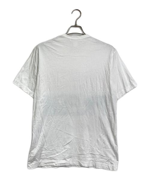 COMME des GARCONS SHIRT（コムデギャルソンシャツ）COMME des GARCONS SHIRT (コムデギャルソンシャツ) Tシャツ　コットンTシャツ ホワイト サイズ:XLの古着・服飾アイテム