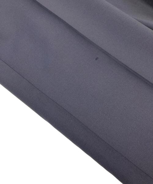 ERMENEGILDO ZEGNA（エルメネジルド・ゼニア）Ermenegildo Zegna (エルメネジルド・ゼニア) スリムフィットスラックスパンツ　ビジネスパンツ ネイビー サイズ:6−48Rの古着・服飾アイテム
