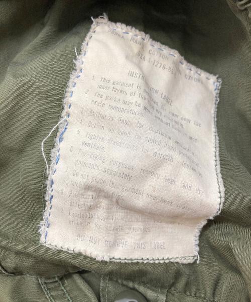 US ARMY（ユーエスアーミー）US ARMY (ユーエスアーミー) 【古着】M-51 FISHTAIL PARKA フィッシュテイルパーカ　アウター　ライトアウター　60年代　60's カーキ サイズ:Smallの古着・服飾アイテム