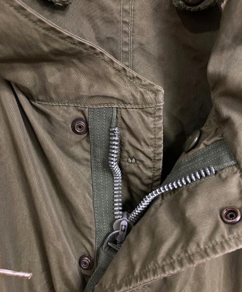 US ARMY（ユーエスアーミー）US ARMY (ユーエスアーミー) 【古着】M-51 FISHTAIL PARKA フィッシュテイルパーカ　アウター　ライトアウター　60年代　60's カーキ サイズ:Smallの古着・服飾アイテム