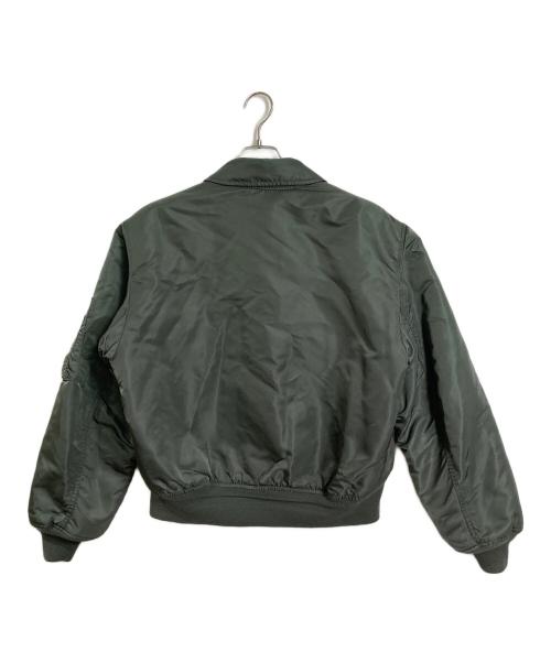 ALPHA INDUSTRIES（アルファインダストリーズ）ALPHA INDUSTRIES (アルファインダストリーズ) CWU-45/P Flight Jacket ミリタリー　アウター　フライトジャケット　 グリーン サイズ:Mの古着・服飾アイテム