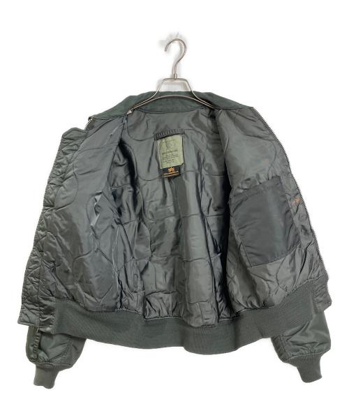 ALPHA INDUSTRIES（アルファインダストリーズ）ALPHA INDUSTRIES (アルファインダストリーズ) CWU-45/P Flight Jacket ミリタリー　アウター　フライトジャケット　 グリーン サイズ:Mの古着・服飾アイテム