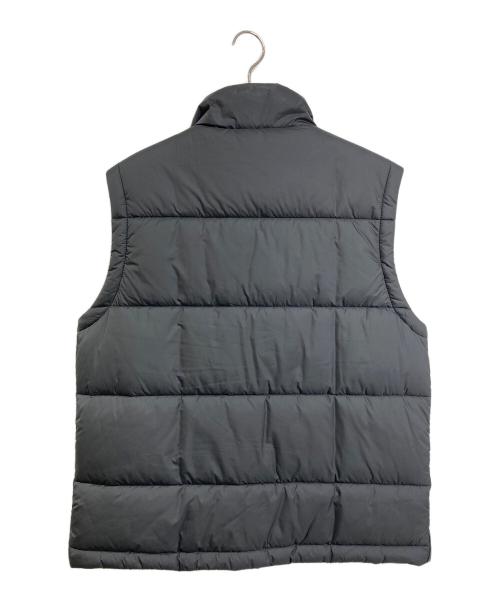 adidas（アディダス）adidas (アディダス) パデッドスタンドカラーパファーベスト　中綿ベスト　アウター ブラック サイズ:XLの古着・服飾アイテム