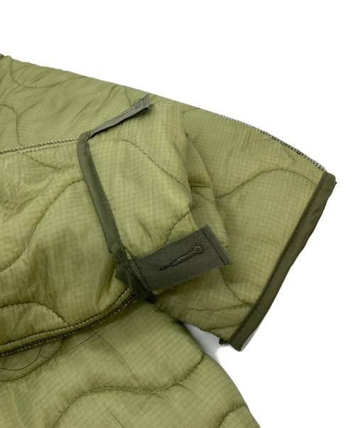 US ARMY（ユーエスアーミー）US ARMY (ユーエスアーミー) キルティングライナー　ARMYライナー グリーン サイズ:US2の古着・服飾アイテム