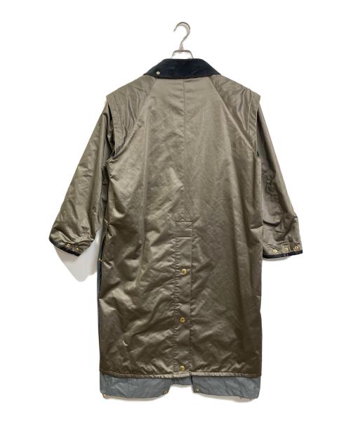 Barbour（バブアー）Barbour (バブアー) TANAKA (タナカ) CITYSHOP (シティショップ) DETACHABLEデタッチャブル ロングコート　アウター　ライトアウター　ロングベスト カーキ サイズ:36の古着・服飾アイテム