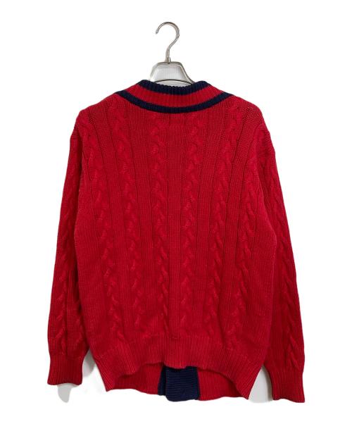 GAP（ギャップ）GAP (ギャップ) ニットカーディガン　 OLD GAP レッド サイズ:Mの古着・服飾アイテム