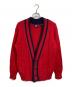 GAP（ギャップ）の古着「ニットカーディガン　 OLD GAP」｜レッド