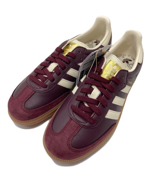adidas（アディダス）adidas (アディダス) SAMBA OG サンバ ローカットスニーカー バーガンディー サイズ:US7 未使用品の古着・服飾アイテム