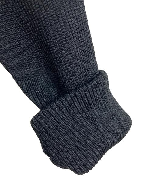 BARNEYS NEWYORK（バーニーズ・ニューヨーク）BARNEYS NEWYORK (バーニーズ・ニューヨーク) ウォッシャブルタイトニットドレス　ロングワンピース　ロングドレス　日本製 ブラック サイズ:FREEの古着・服飾アイテム