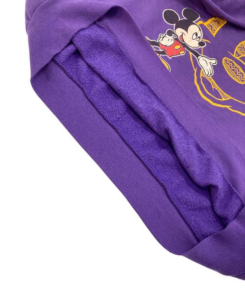 velva sheen（ベルバシーン）velva sheen (ベルバシーン) Disney (ディズニー) 【古着】80'S~90'S キャラクタースウェット ネイティブ柄　80年代　90年代　USA製 パープル サイズ:Lの古着・服飾アイテム