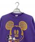 velva sheen (ベルバシーン) Disney (ディズニー) 【古着】80'S~90'S キャラクタースウェット ネイティブ柄　80年代　90年代　USA製 パープル サイズ:L：6000円