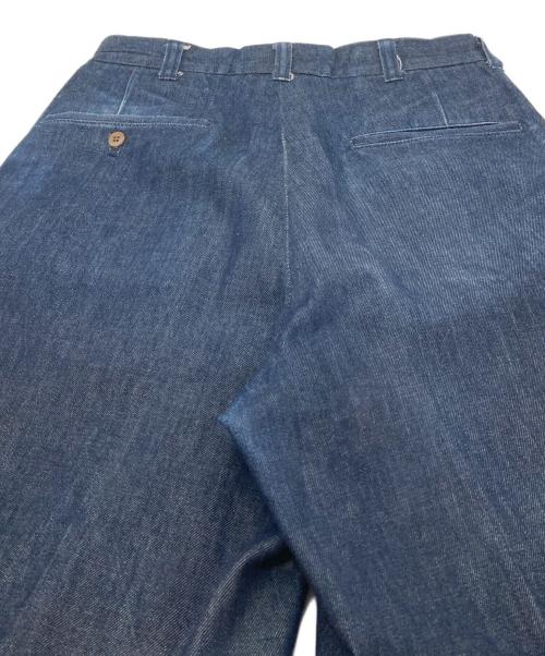 The Blurred Clothing Co.（ザ・ブラード・クロージング・シーオー）The Blurred Clothing Co. (ザ・ブラード・クロージング・シーオー) デニムパンツ 4ポケット インディゴ サイズ:32の古着・服飾アイテム