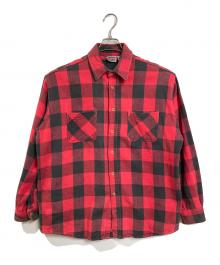 big mac（ビッグマック）の古着「【古着】80ｓバッファーローチェックネルシャツ　長袖シャツ　チェックシャツ　80年代」｜レッド×ブラック