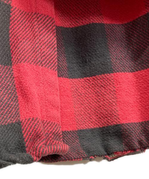 big mac（ビッグマック）big mac (ビッグマック) 【古着】80ｓバッファーローチェックネルシャツ　長袖シャツ　チェックシャツ　80年代 レッド×ブラック サイズ:XLの古着・服飾アイテム
