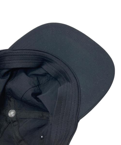 GARBAGE（ガーベッジ）garbage (ガーベッジ) SOFT BRIM 6 PANEL CAP (MOTTO) ブラック サイズ:実寸参照の古着・服飾アイテム