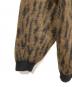 中古・古着 WACKO MARIA (ワコマリア) 21AW LEOPARD MOHAIR CARDIGAN(TYPE2) モヘア混カーディガン　レオパード　総柄　日本製 ブラウン×ブラック サイズ:XL：26000円