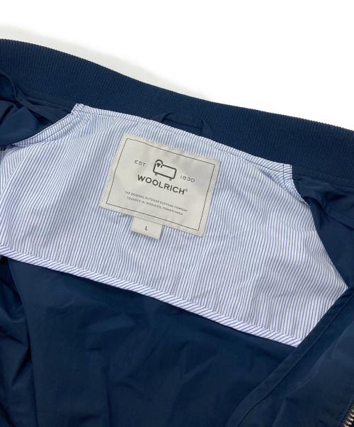 WOOLRICH（ウールリッチ）WOOLRICH (ウールリッチ) シティボンバージャケット　アウター　ライトアウター ネイビー サイズ:Lの古着・服飾アイテム