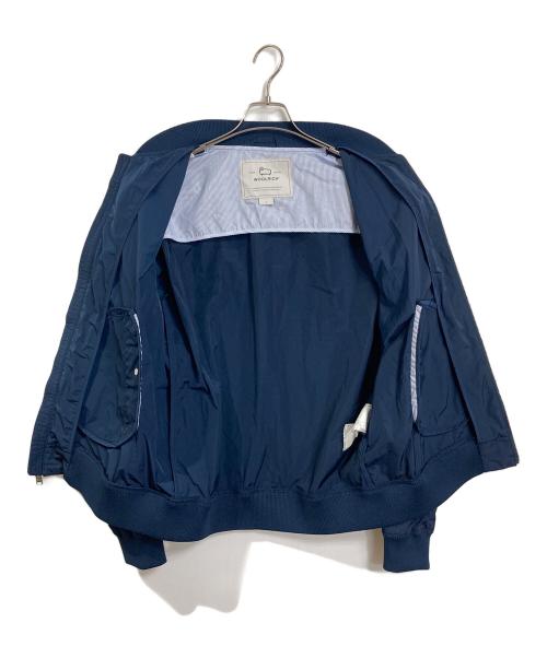 WOOLRICH（ウールリッチ）WOOLRICH (ウールリッチ) シティボンバージャケット　アウター　ライトアウター ネイビー サイズ:Lの古着・服飾アイテム