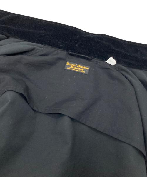 J.S HOMESTEAD（ジャーナルスタンダード ホームステッド）J.S HOMESTEAD (ジャーナルスタンダード ホームステッド) ベルベティーン ファティーグ シャツ　アウター　ライトアウター ブラック サイズ:Mの古着・服飾アイテム