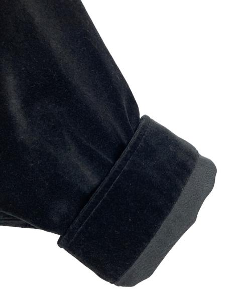 J.S HOMESTEAD（ジャーナルスタンダード ホームステッド）J.S HOMESTEAD (ジャーナルスタンダード ホームステッド) ベルベティーン ファティーグ シャツ　アウター　ライトアウター ブラック サイズ:Mの古着・服飾アイテム