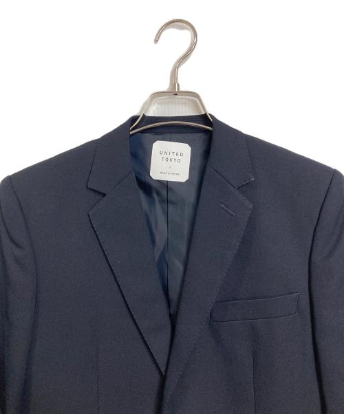 UNITED TOKYO（ユナイテッドトーキョー）UNITED TOKYO (ユナイテッドトーキョー) ハイカウントウールセットアップ ネイビー サイズ:1の古着・服飾アイテム