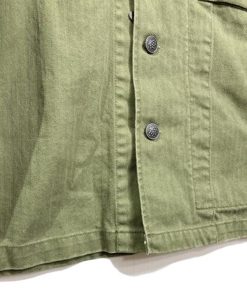 waiper（ワイパー）WAIPER (ワイパー) M-43 HBT コンバットジャケット　アウター　ライトアウター　WAIPER.inc グリーン サイズ:42Rの古着・服飾アイテム