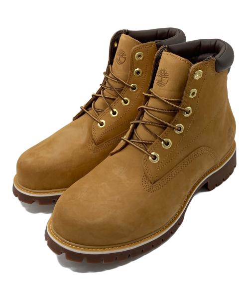 Timberland（ティンバーランド）Timberland (ティンバーランド) アルバーン 6インチ レースアップ ウォータープルーフ ブーツ ベージュ(ウィート) サイズ:US8W  UK7.5の古着・服飾アイテム