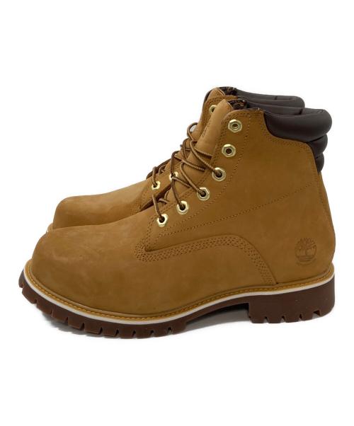 Timberland（ティンバーランド）Timberland (ティンバーランド) アルバーン 6インチ レースアップ ウォータープルーフ ブーツ ベージュ(ウィート) サイズ:US8W  UK7.5の古着・服飾アイテム