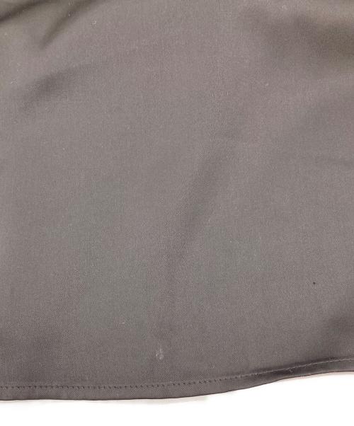 sahara（サハラ）sahara (サハラ) TulleSleeveSatin Dress ドレスワンピース　長袖ワンピース　25SS ブラック×ベージュ サイズ:実寸参照の古着・服飾アイテム