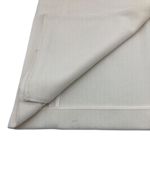 BALLSEY（ボールジィ）BALLSEY (ボールジィ) ドライアムンゼン クルーネックロングジレ ホワイト サイズ:36の古着・服飾アイテム