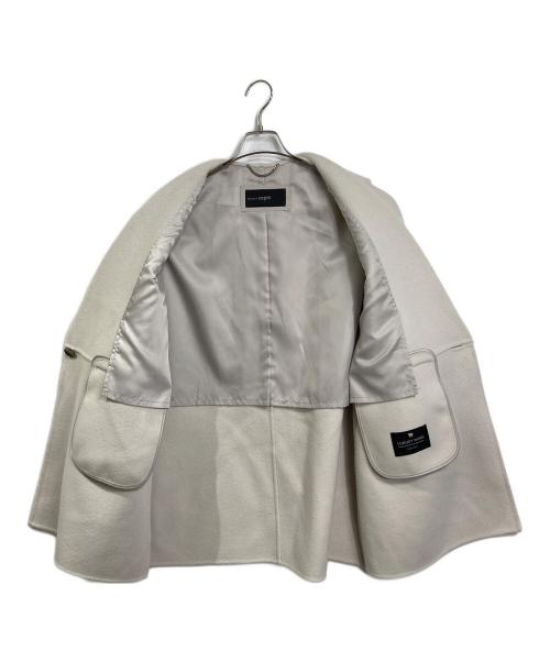 NOLLEY'S sophi（ノーリーズソフィー）NOLLEY'S sophi (ノーリーズソフィー) SUPER140リバーショールコート　25AW 完売品 アウター ベージュ サイズ:38の古着・服飾アイテム