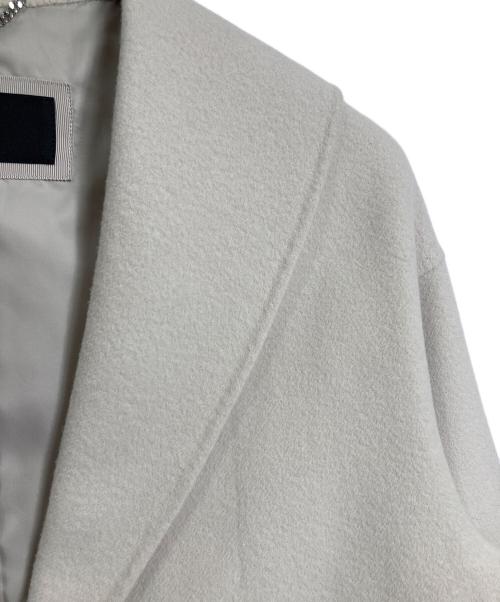 NOLLEY'S sophi（ノーリーズソフィー）NOLLEY'S sophi (ノーリーズソフィー) SUPER140リバーショールコート　25AW 完売品 アウター ベージュ サイズ:38の古着・服飾アイテム