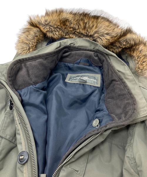 Eddie Bauer（エディーバウアー）Eddie Bauer (エディーバウアー) ライナー付 中綿モッズコート　ロングコート　アウター カーキ サイズ:Mの古着・服飾アイテム
