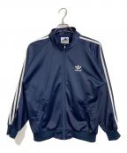adidasアディダス）の古着「【古着】90'ｓトラックジャケット　ジャージ　アウター　ライトアウター　90年代」｜ネイビー