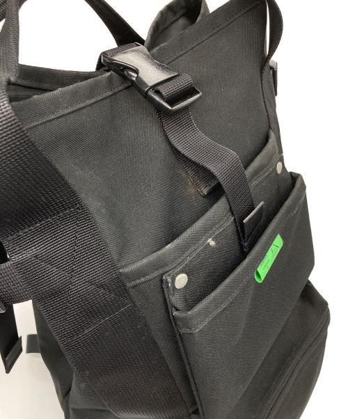 PORTER（ポーター）PORTER (ポーター) PORTER / UNION  RUCKSACK ブラック サイズ:実寸参照の古着・服飾アイテム