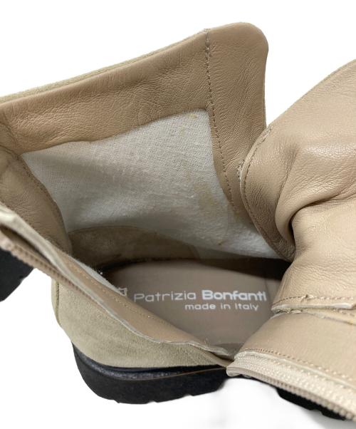patrizia bonfanti（パトリシアボンファンティ）patrizia bonfanti (パトリシアボンファンティ) レザーブーツ ベージュ サイズ:37の古着・服飾アイテム