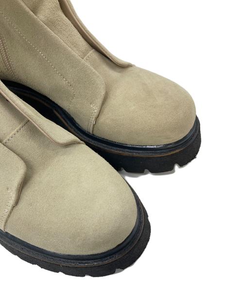 patrizia bonfanti（パトリシアボンファンティ）patrizia bonfanti (パトリシアボンファンティ) レザーブーツ ベージュ サイズ:37の古着・服飾アイテム