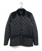 Barbourバブアー）の古着「キルティングジャケット　ナイロンジャケット」｜ブラック