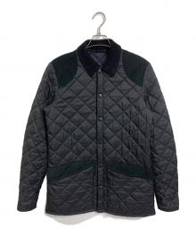 Barbour（バブアー）の古着「キルティングジャケット　ナイロンジャケット」｜ブラック