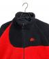 NIKE (ナイキ) ビッグスウッシュリバーシブルボアジャケット ブラック×レッド サイズ:XL：6000円