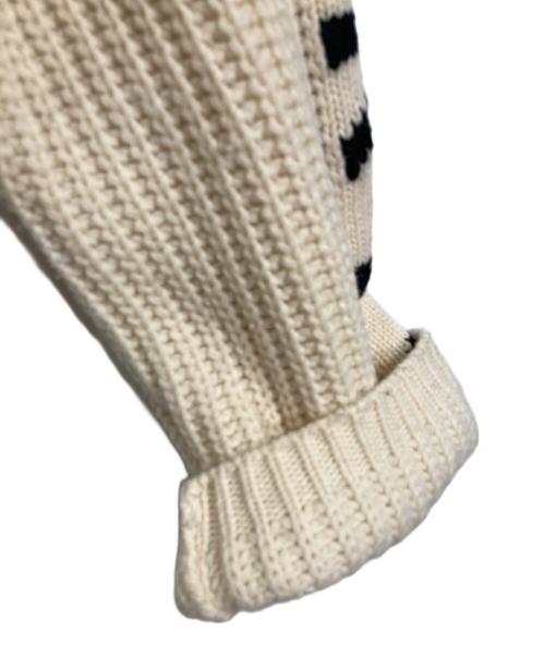 KENZO（ケンゾー）KENZO (ケンゾー) ロングカーディガン　ロゴカーディガン　ライトアウター ベージュ サイズ:Sの古着・服飾アイテム