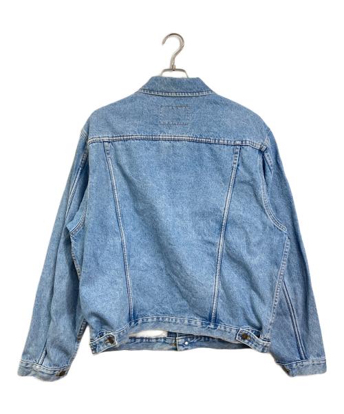 ARMANI JEANS（アルマーニジーンズ）ARMANI JEANS (アルマーニジーンズ) 【古着】90’Sオーバーサイズデニムジャケット　90年代　USA製 スカイブルー サイズ:Lの古着・服飾アイテム