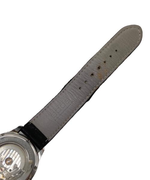 epos（エポス）EPOS (エポス) デイト 自動巻き 腕時計　アナログ ホワイト×ブラック サイズ:実寸参照の古着・服飾アイテム