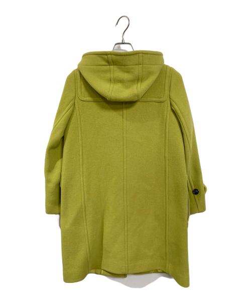 green label relaxing（グリーンレーベルリラクシング）green label relaxing (グリーンレーベルリラクシング) ダッフルコート　ロングダッフル　YELLOW グリーン サイズ:38 未使用品の古着・服飾アイテム