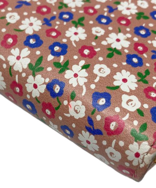 MIU MIU（ミュウミュウ）MIU MIU (ミュウミュウ) ラウンドファスナー長財布 フラワー総柄　花柄　ウォレット マルチカラー サイズ:実寸参照の古着・服飾アイテム