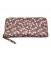 MIU MIU（ミュウミュウ）の古着「ラウンドファスナー長財布 フラワー総柄　花柄　ウォレット」｜マルチカラー