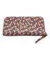 MIU MIU (ミュウミュウ) ラウンドファスナー長財布 フラワー総柄　花柄　ウォレット マルチカラー サイズ:実寸参照：7000円